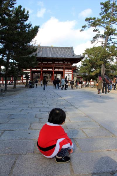 ベビーサンタ再び！　トナカイさん(※鹿)に会いに行こう！　in 奈良公園