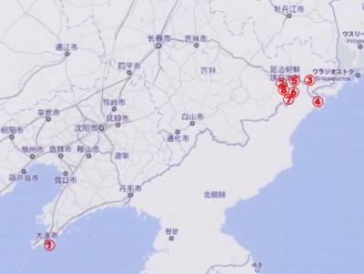 延吉・琿春・図們・龍井を訪ねる：旅たち前