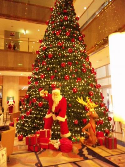 ヒルトン大阪のクリスマスをちょっぴり