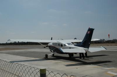 ペルー　ナスカ　遊覧飛行