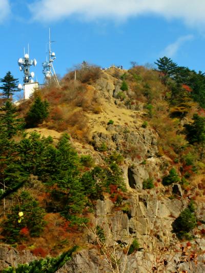 三ッ峠B　大展望を満喫して下山路を　☆昼食は富士山を眼前に