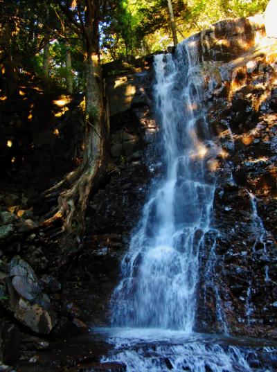 三ッ峠D　河口浅間神社から母の白滝へ　☆河口湖の眺望も開けて
