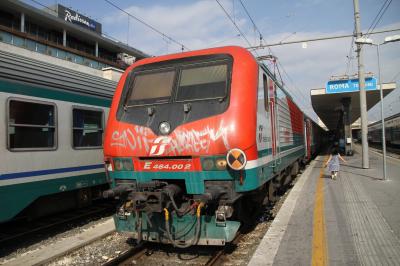 子連れ旅行　イタリア・ローマ　テルミニ駅からフィウミチーノ空港まで＜レオナルド・エクスプレスに乗るのだ＞