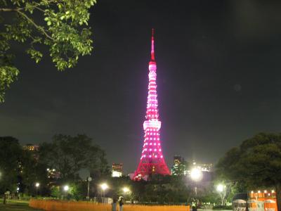 ’０９　東京タワー　ピンクリボンキャンペーン
