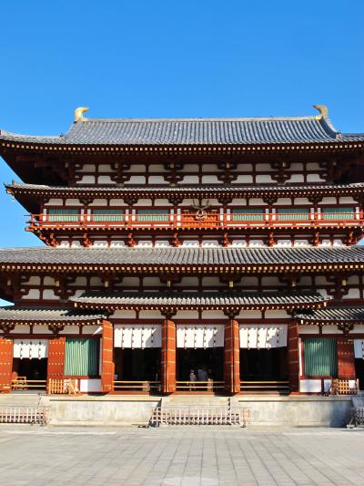 西ノ京-1　薬師寺（金堂・大講堂）再建なって　☆玄奘三蔵伽藍も整備