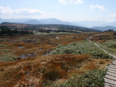 苗場山と秋山郷切明温泉