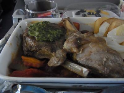 こんな機内食、初めて～ネパール・タイ旅行七日目・2011年10月21日