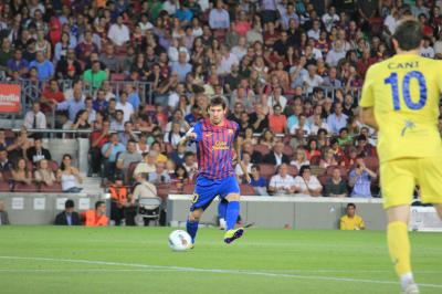 2011リーガエスパニョーラ　FC バルセロナVS　ビジャレアル～スペインでサッカーを観る～