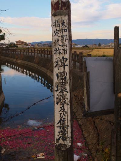 師走　奈良　売田神社　稗田環濠集落　下