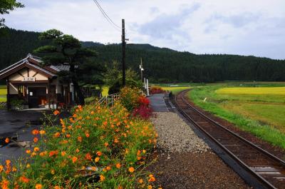 秋雨を縫ってみちのくへ【１】～由利高原鉄道と城下町矢島～