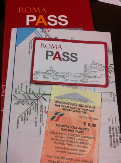 ローマ旅行①　到着　2012年1月