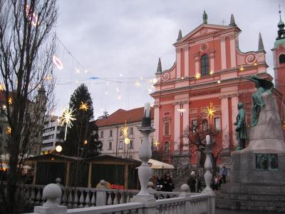 ヨーロッパの小国　　スロベニアの首都　　リュブリャナ歩き