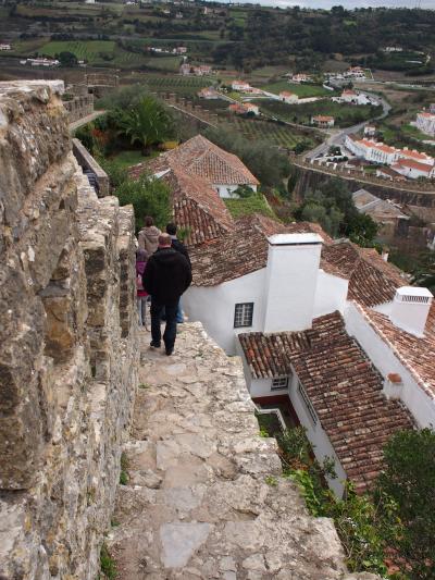 《2011→2012年末年始　ポルトガル5泊の旅　*1１*　》　オビドス城壁一周　素晴らしき眺め