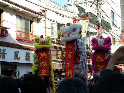 春節の横浜中華街へ