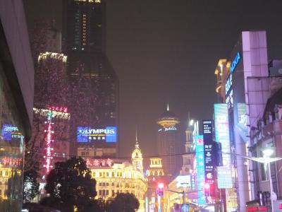 2012年春節前の上海　