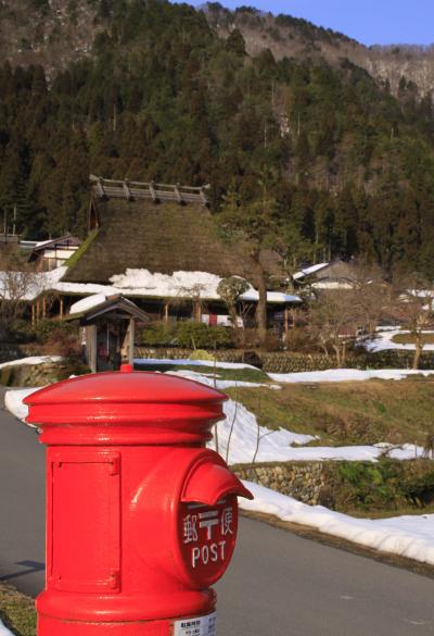 京都府・南丹美山★雪が残る伝建かやぶき集落