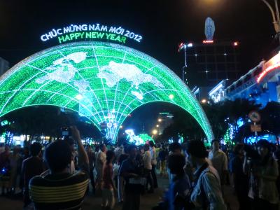 2011年　ホーチミンで年越し