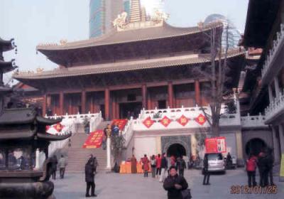 上海の南京西路・静安寺・旧正月