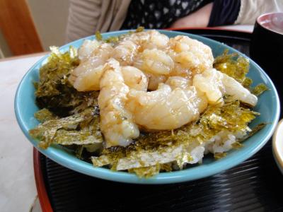 赤碕「ふじ」でモサエビ丼