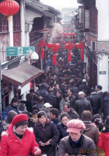 上海の旧正月・七宝老街