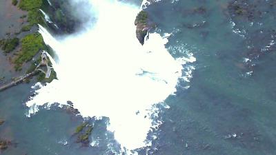 msa350南米周遊旅情３章⑥ヘリコプターからのイグアスの滝 in イグアス・ブラジル