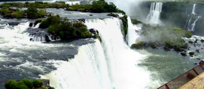 msa360南米周遊旅情３章⑦ブラジル国立公園側遊歩道からのイグアスの滝絶景 in イグアス・ブラジル