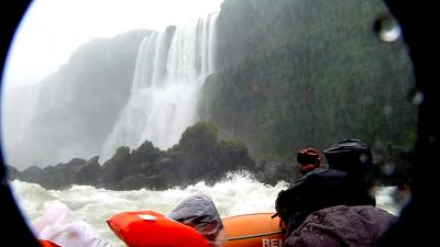 msa360南米周遊旅情３章⑧イグアスの滝のボート探検ツアーin イグアス・ブラジル