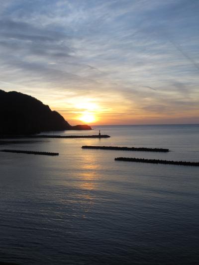 西伊豆　松崎から眺める日没…これが見たかったの～！！⇒そして、絶景？「松崎の弁天島」