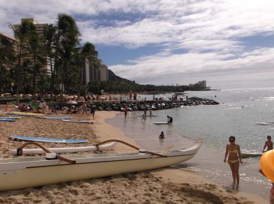 あわてず、騒がず、のんびりハワイ。