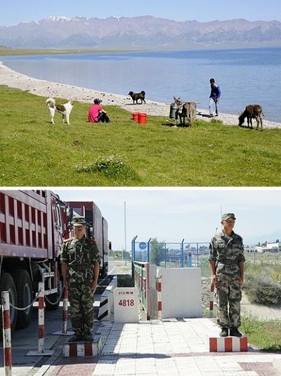 ★夏の北新疆（１１）現地ツアーでサイラム・ノールとコルガス国境ゲートへ行ってみる