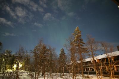 2008 フィンランド最北のリゾート　サーリセルカ　オーロラ観測