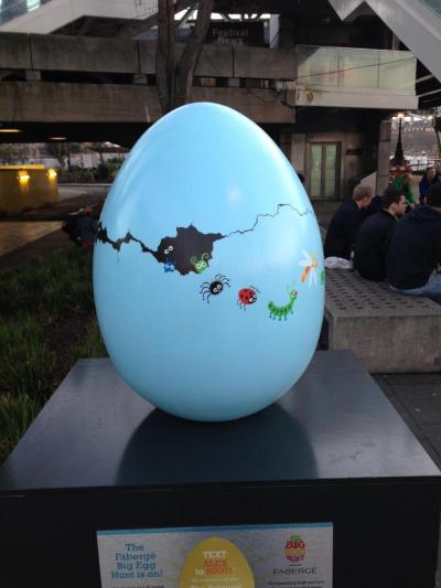 The big egg hunt in London!