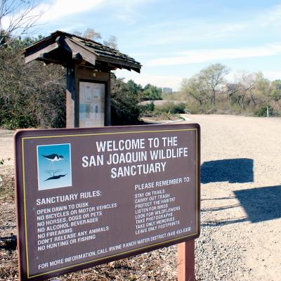 San Joaquin Wildlife Sanctuary　　　サン　ワキン　野生生物保護地域