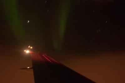 トロムソへ、オーロラ体験ツアー（１日目）