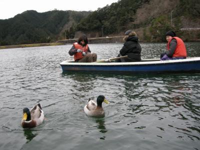 伊自良湖でワカサギ釣り（リベンジ）
