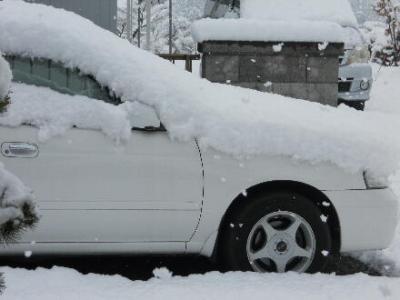 雪沢山降りました