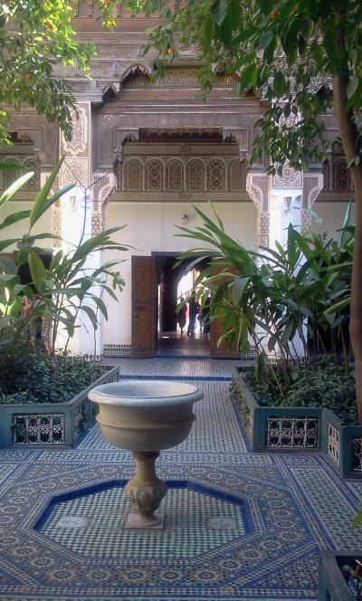マラケシュ~モザイク天国・バヒア宮殿~