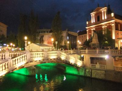 中欧4ヵ国&ドイツ一人旅☆スロベニア1★リュブリャナ