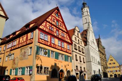 麗しき中欧オーストリア・チェコ・南ドイツ周遊・・ニュルンブルグからローテンブルクへ・Von Nurnberg nach Rothenburg・フランクフルトから帰国の途へ・・