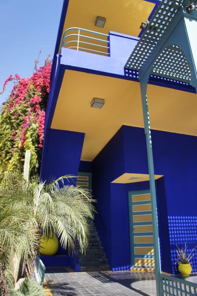 マラケシュの彩り豊かなオアシス~マジョレル庭園~