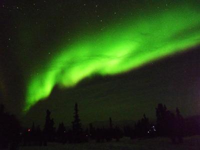 アラスカ　オーロラ直行便　前編１６日～１８日