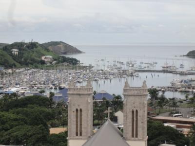 ニューカレドニア四日間(1)初日前編～ヌバタパークホテル・朝市・ヌメア街歩き