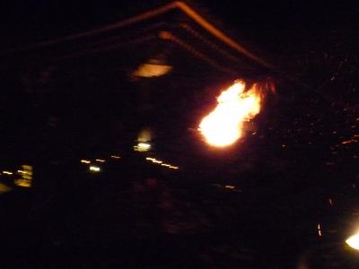 念願の東大寺お水取り初の体験旅行第２日目。いよいよ本番を迎えます！（完成！）