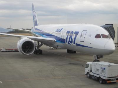 2012年　高松・岡山　ごちゃまぜ旅行（笑）？⑥（『　Ｂ７８７初搭乗！　』）