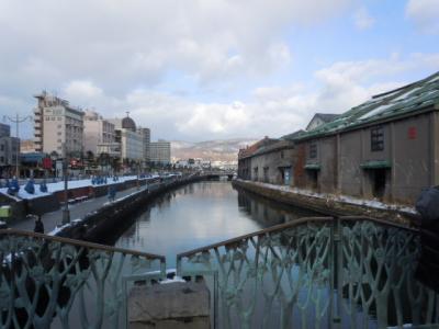 小樽運河は旅情たっぷり