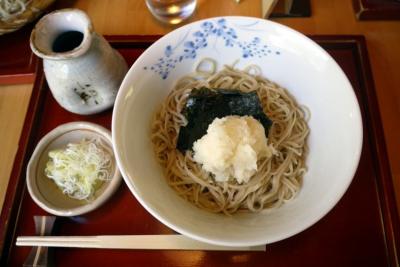 ０７．春休みの西伊豆1泊旅行　笊蕎麦 小邨（ざるそば こむら）の昼食