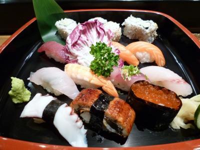 春の優雅なコートダジュール旅♪　Ｖｏｌ４（第１日目夜）　☆ニースのお寿司屋「KAMOGAWA」で絶品寿司を頂く♪