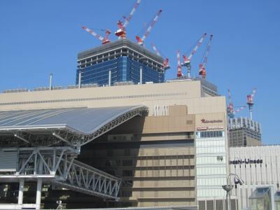 久しぶりの大阪駅付近の風景(作成中)