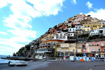 初春の南イタリア　4ポジターノ　Positano