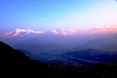 感動の旅ネパール(11)　サランコットの丘